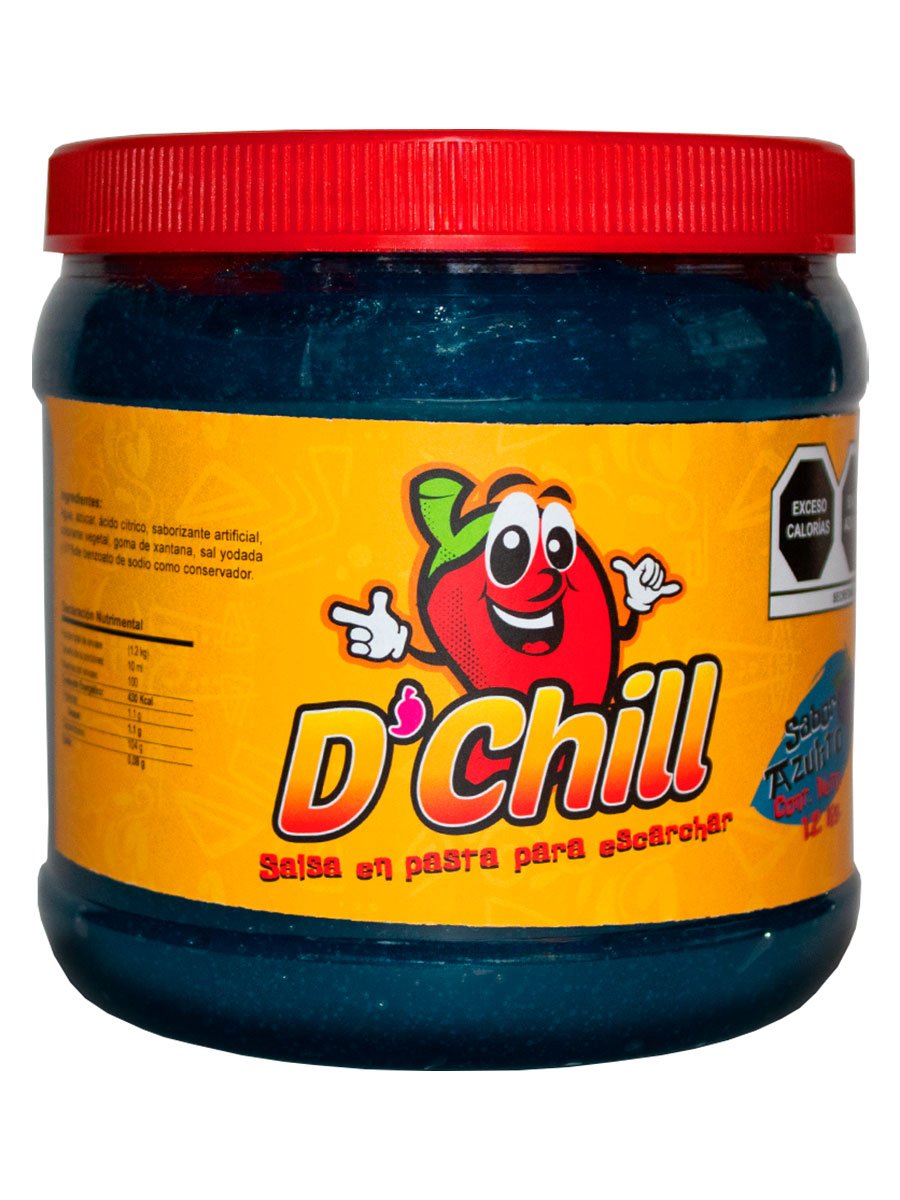 Pulpa Para Escarchar de 1.2 lt Sabor Azulito - D’CHILL