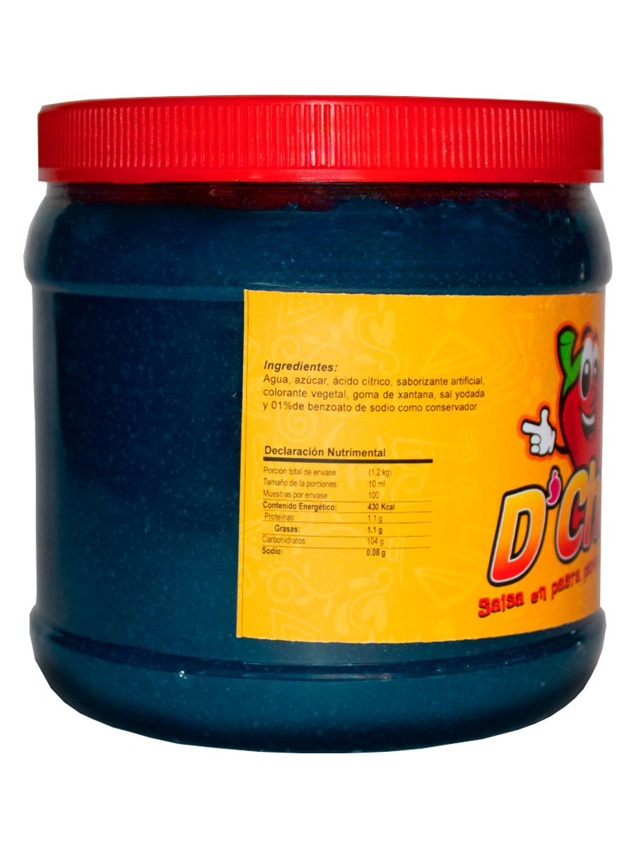Pulpa Para Escarchar de 1.2 lt Sabor Azulito - D’CHILL - Image 2
