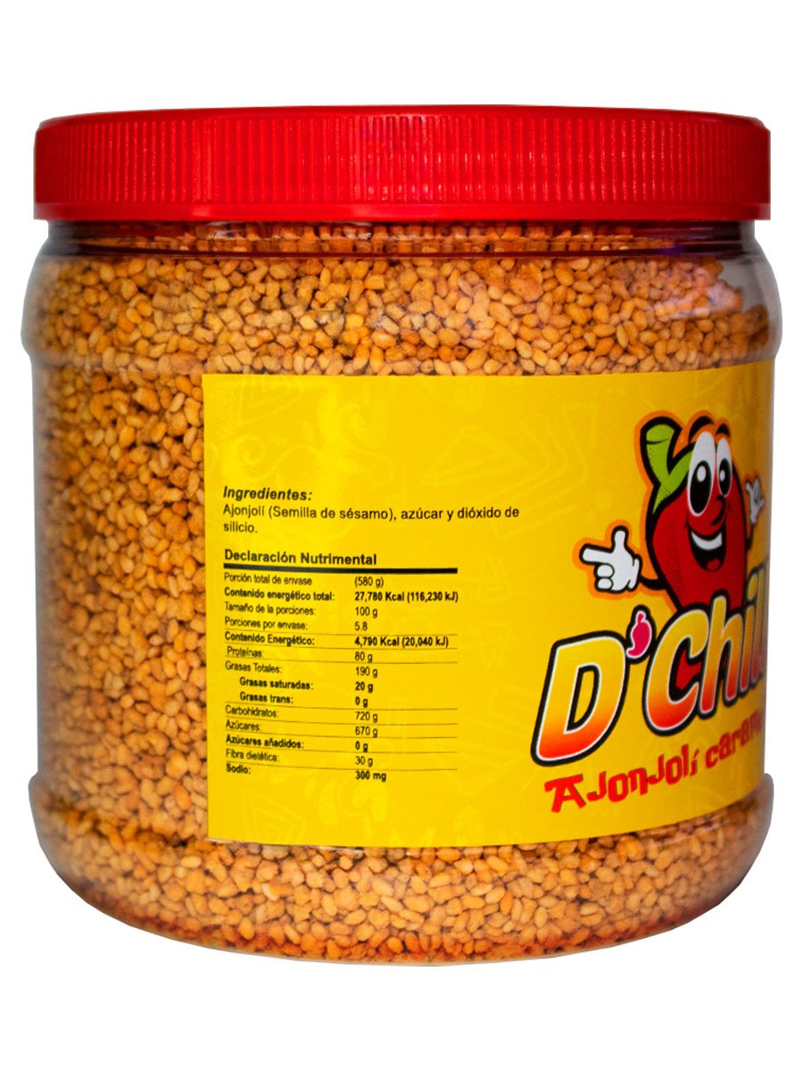 Ajonjoli Caramelizado Para Escarchar de 580 gr Sabor Caramelo - D’CHILL - Image 2
